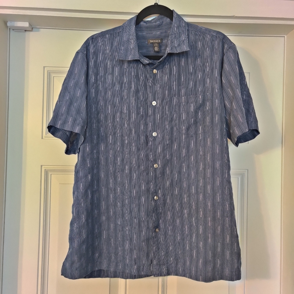 Van Heusen button down Size Large 16-16-1/2
